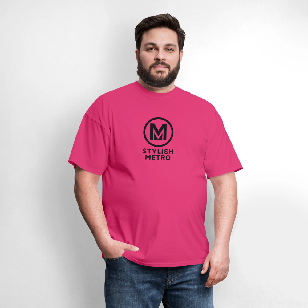Men's T-Shirt | GILDAN 5000 - fuchsia