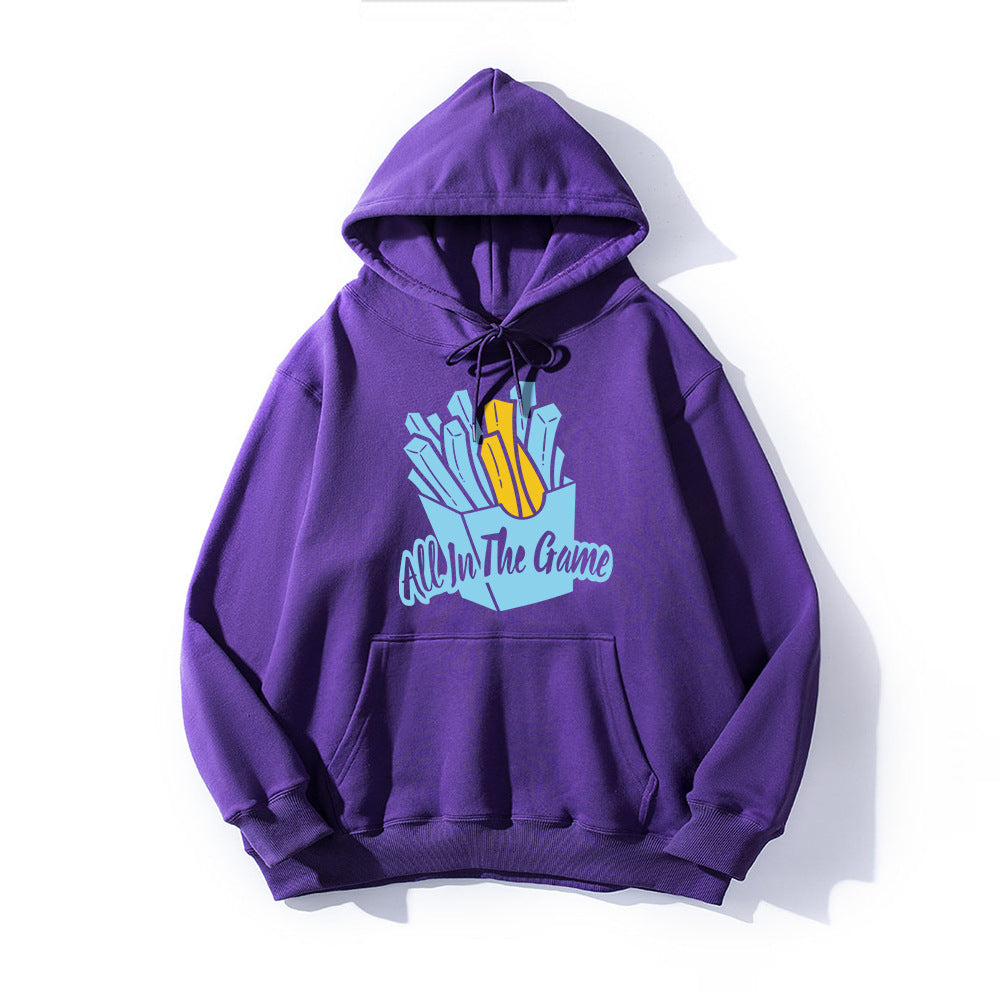 New fall/winter blockbuster hoodie for men and women Klein Blue American vintage trend loose oversized drop-shoulder hoodie